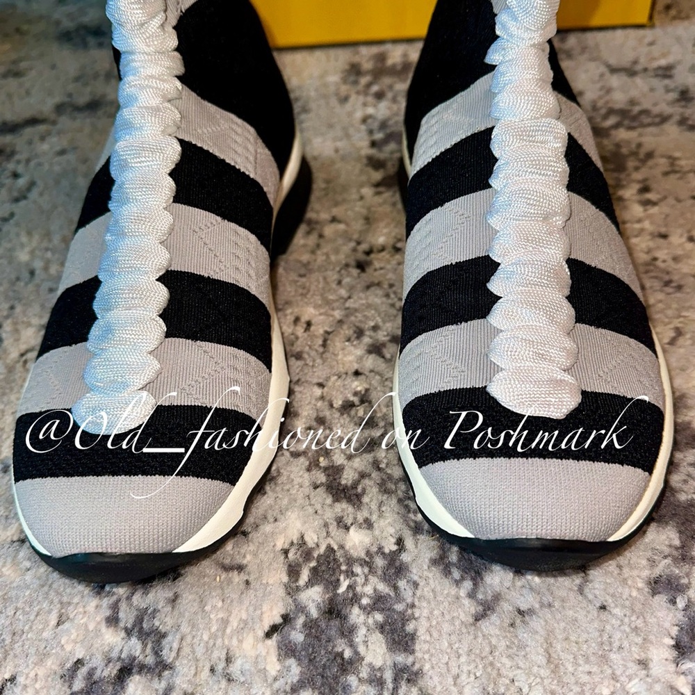 ASO Blac Chyna 🎬 - NWOT FENDI High Top Sock Sneakers - Picture 10 of 17